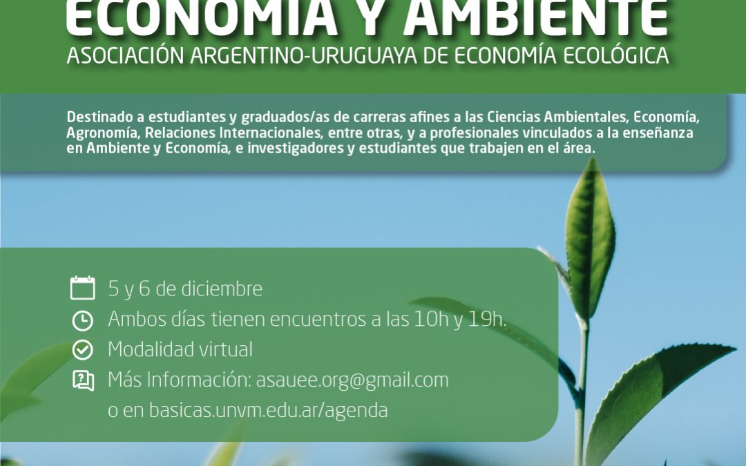 IV Encuentro internacional de Cátedras de Economía y Ambiente