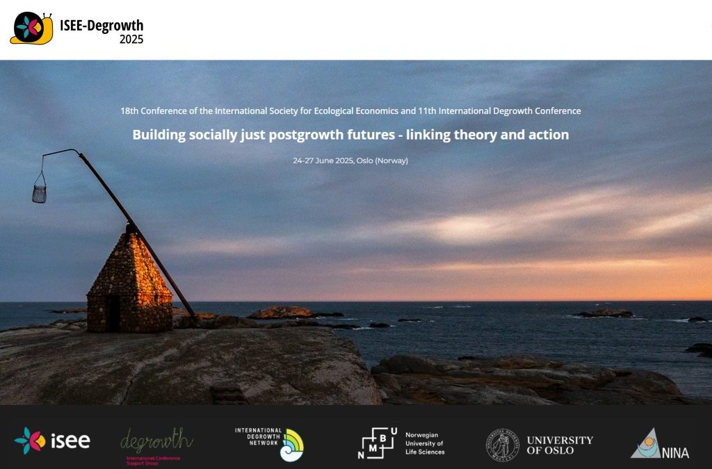 Participación en ISEE-Degrowth 2025